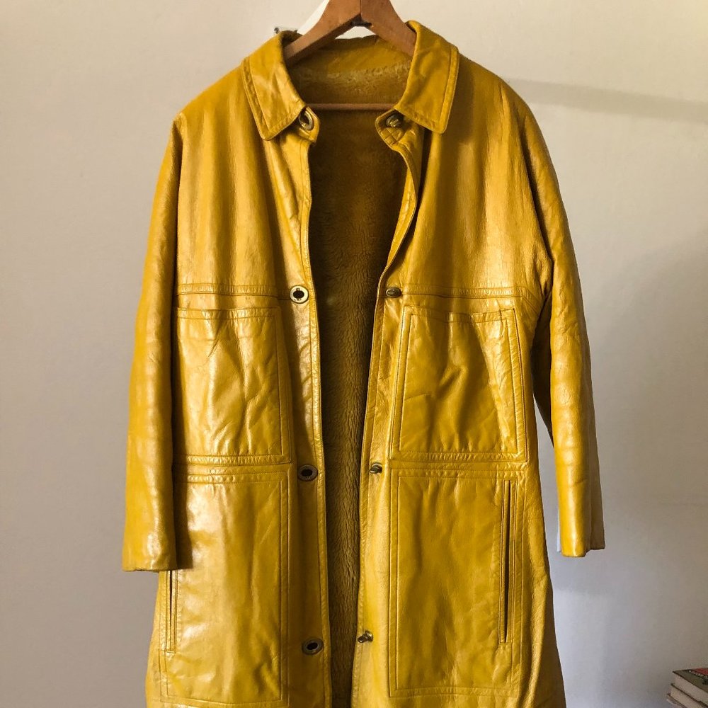 Bonnie Cashin leather coat